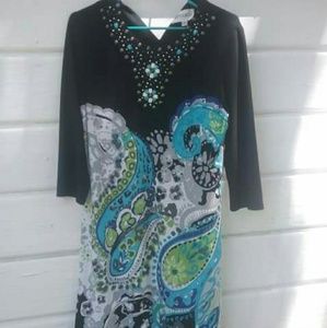 Jeweled top dress